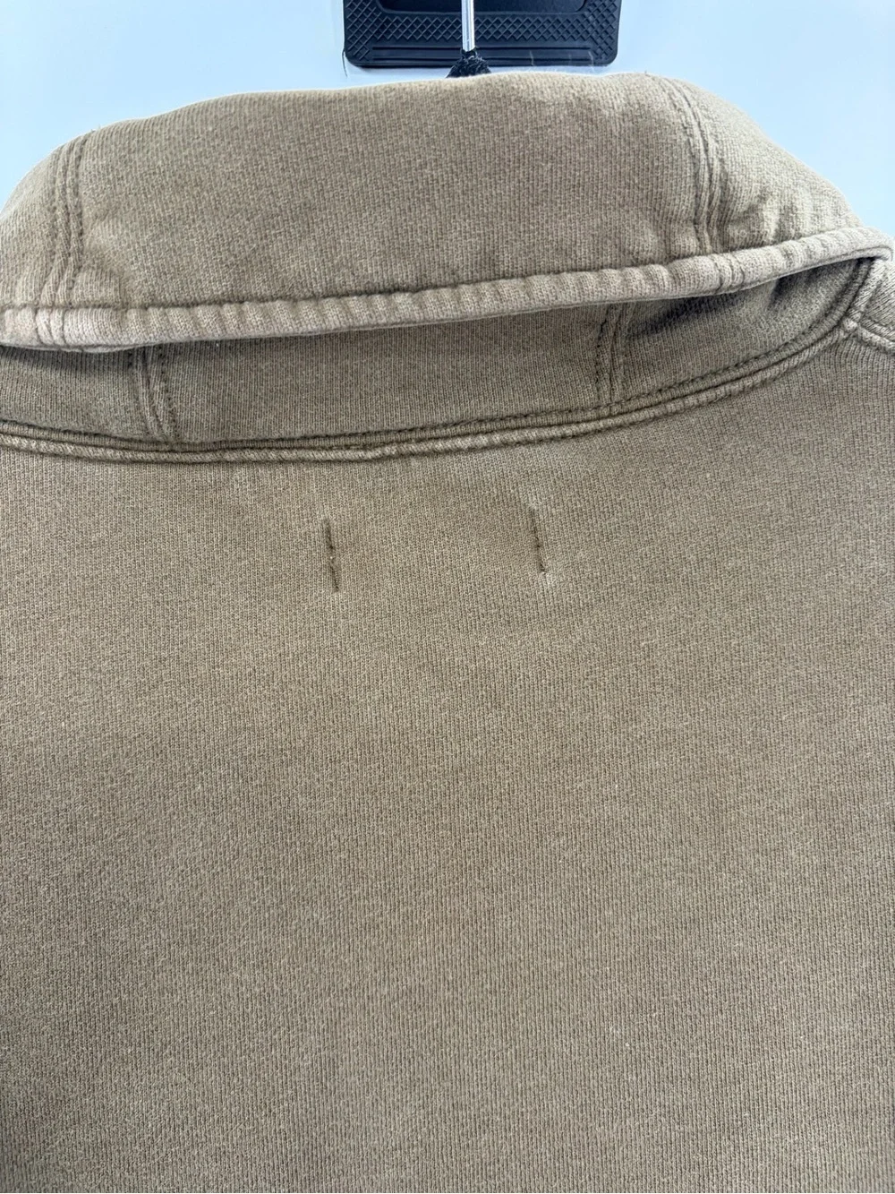 J. Crew Wallace and Barnes double Pocket Pullover Sweatshirt Brown size Medium